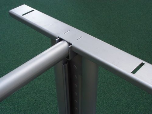 Átkötőelem csöves 1200mm ral9006 aluminium