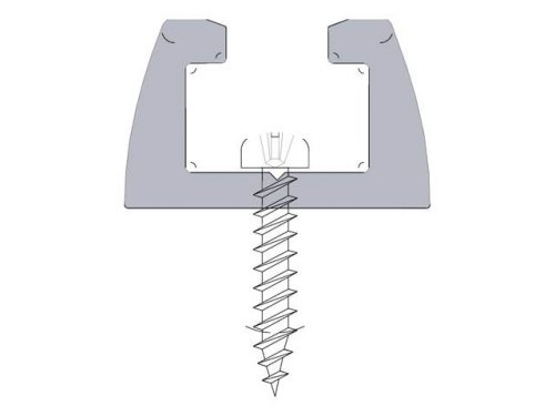 Tolóajtó D fejű csavar 2,5x20mm (fej:3,5mm)