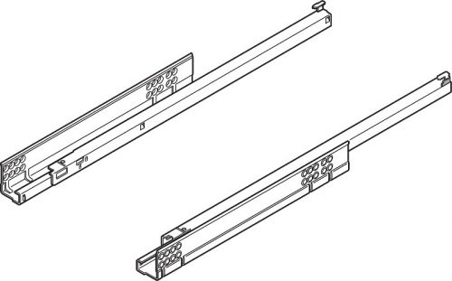 560H5000B  500mm TANDEM sín TANDEM teljes kihúzás, fa fiókhoz 30kg