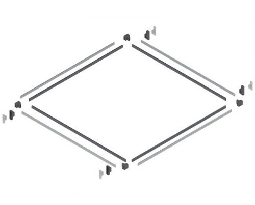 ZRM.5500 IRATFÜGGESZTŐ fehér TANDEMBOX/METABOX METAFILE