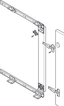 408.07.609 pocket door fiókcsúszó